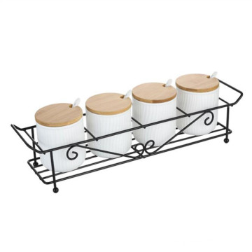 Seasoning Storage Holder for Pantry Cabinet Spice Rack